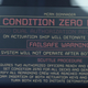 The Expanse self-destruct screen.